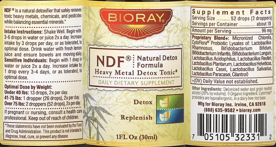 NDF Natural Detox Formula