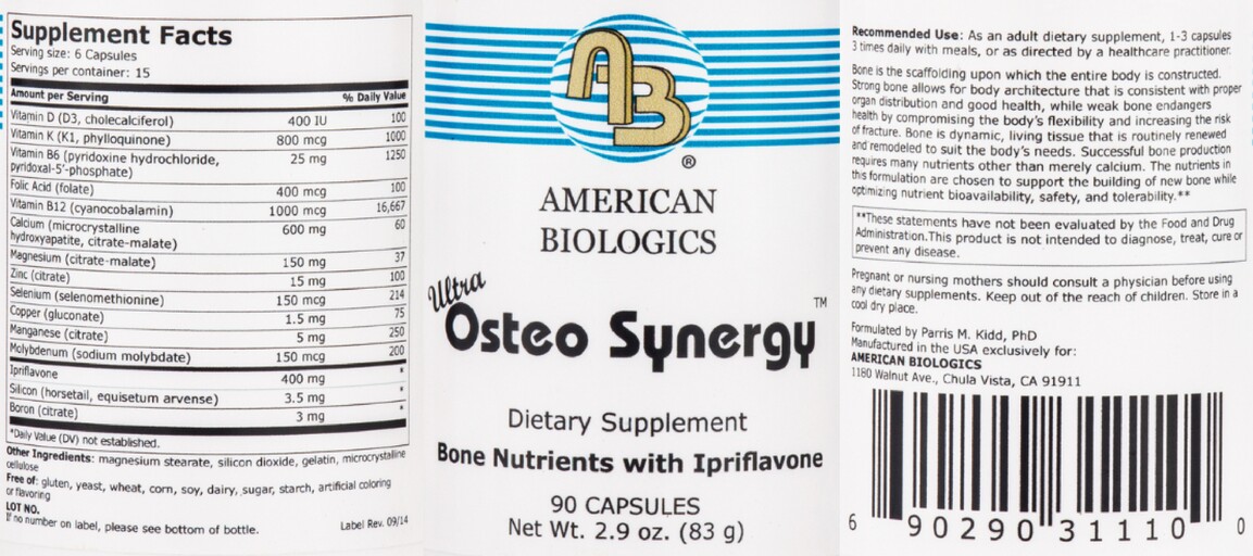 Ultra Osteo Synergy