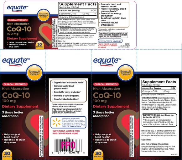 High Absorption CoQ-10 100 mg