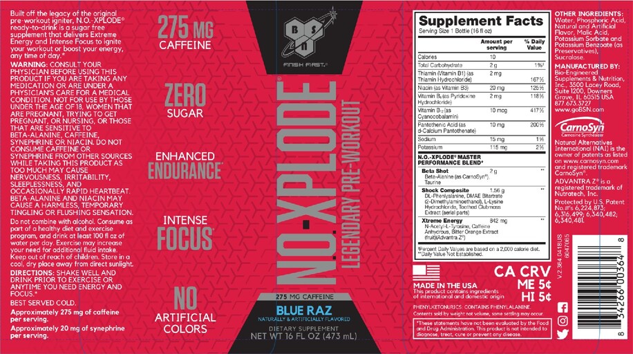 N.O.-XPLODE Blue Raz