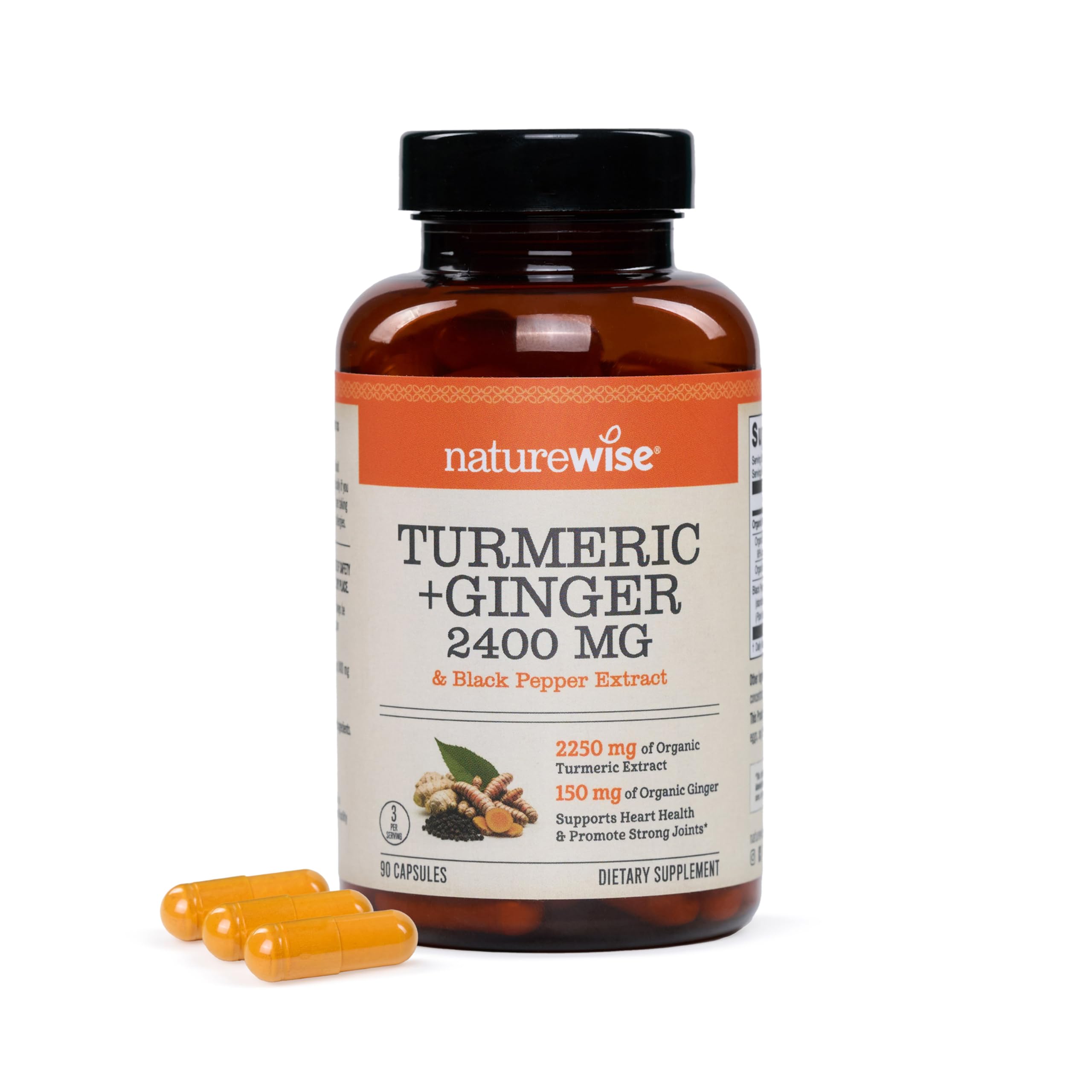 Turmeric + Ginger 2400 Mg