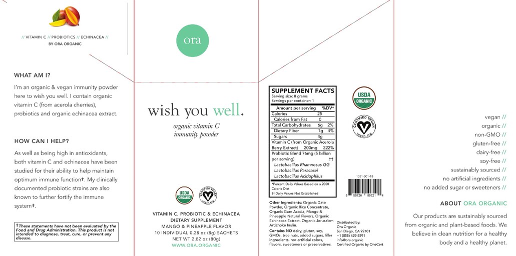 Wish You Well. Mango & Pineapple Flavor