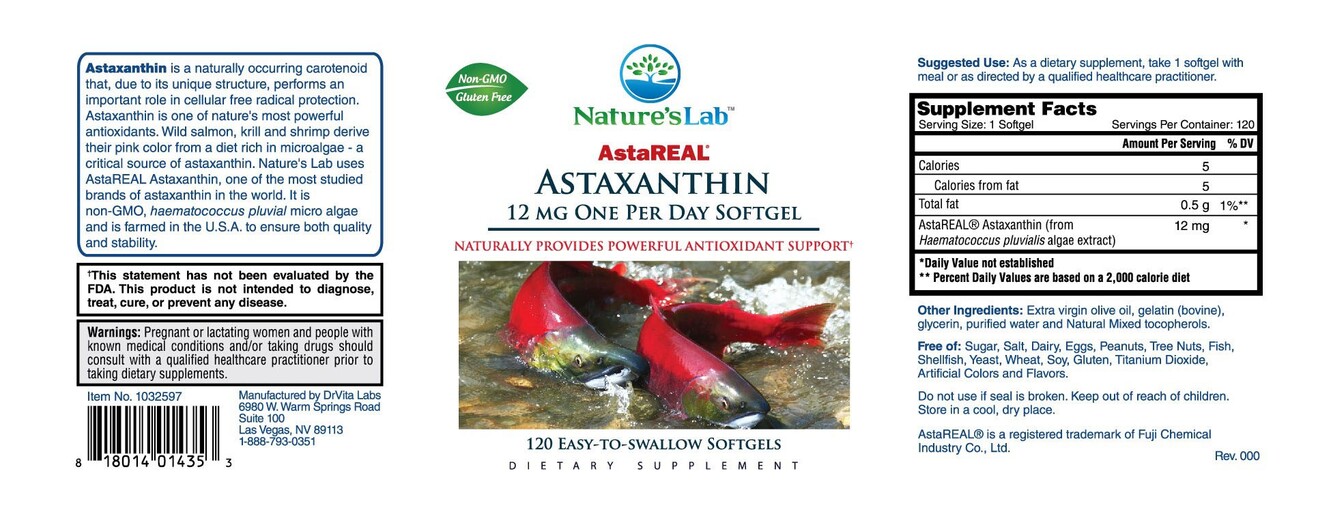 Astaxanthin 12 mg