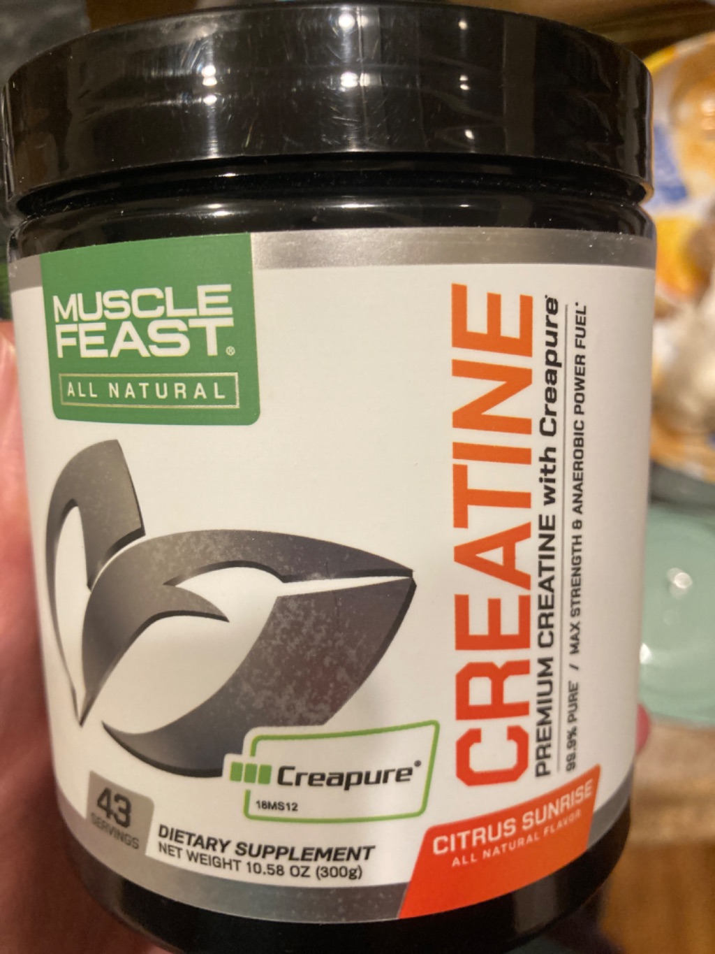 Muscle Feast Creatine (Citrus Sunrise