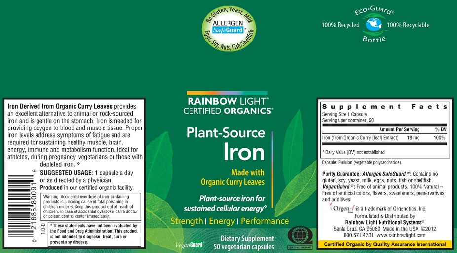 Plant-Source Iron
