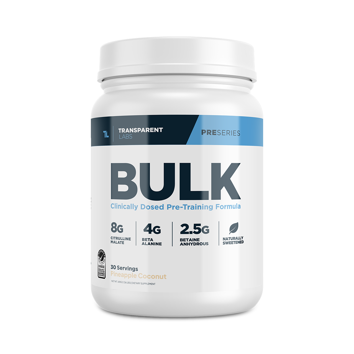 Bulk Pre-Workout (Pineapple Coconut