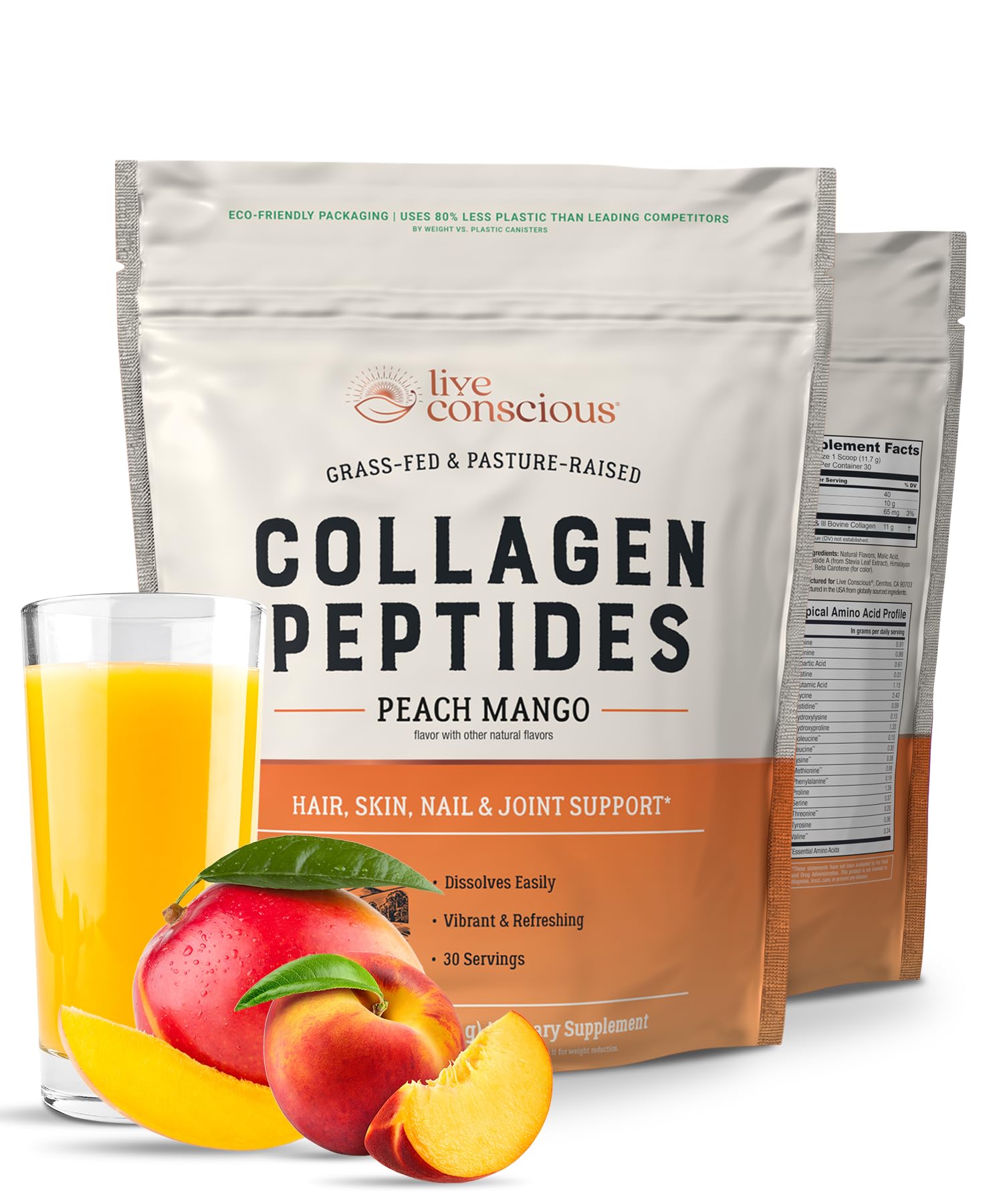 Collagen Peptides (Peach Mango