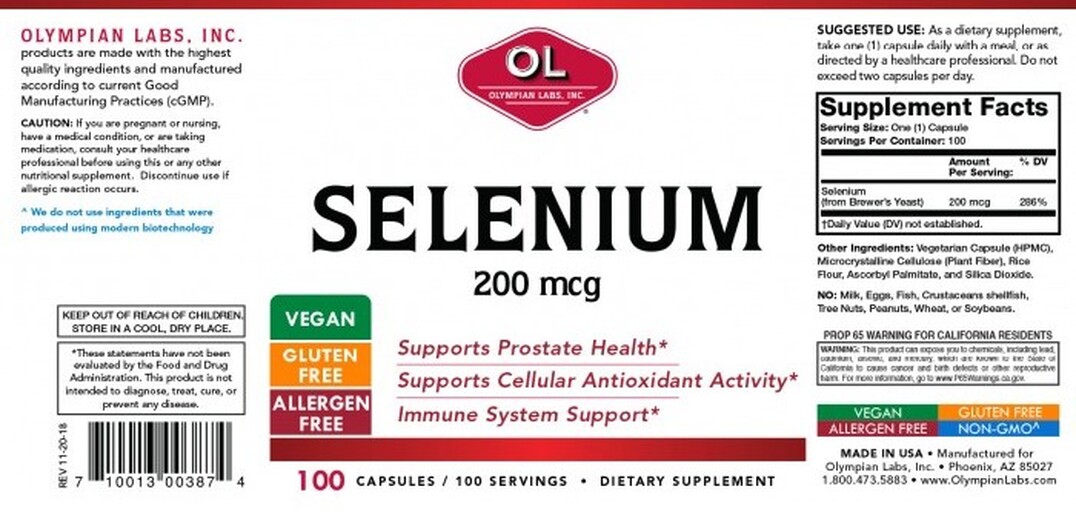 Selenium 200 mcg