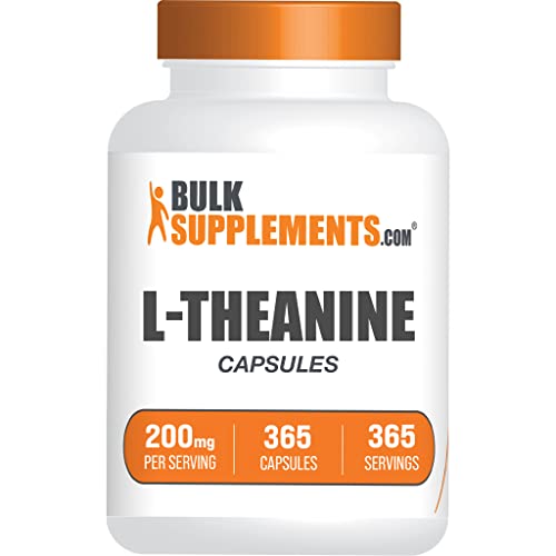 Bulk Supplements L-Theanine Capsules