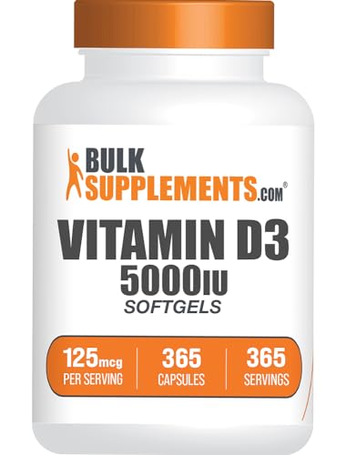 Vitamin D3 Softgels 125 mcg