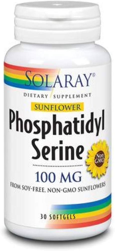 Solaray Sunflower Phosphatidyl Serine 100 mg