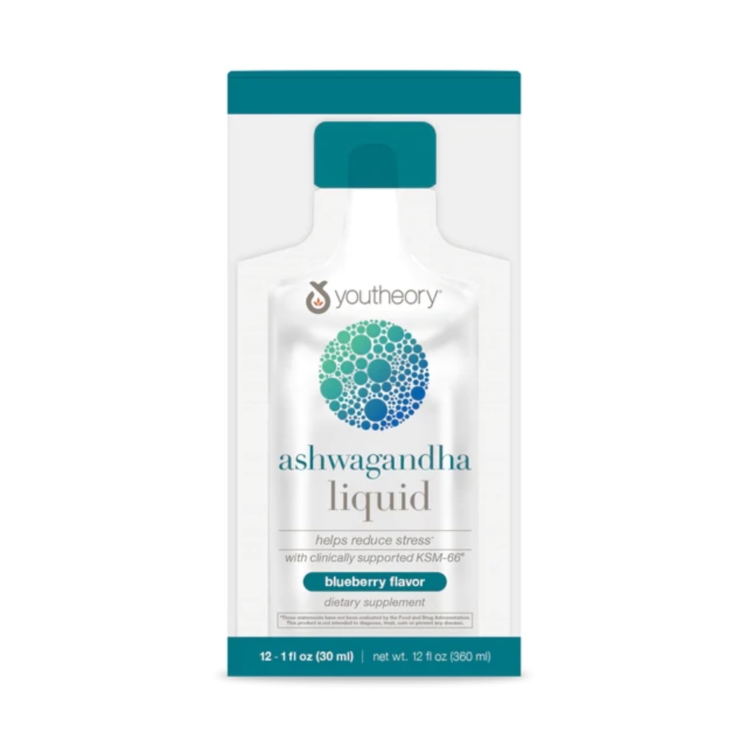 Youtheory Ashwagandha Liquid (Blueberry