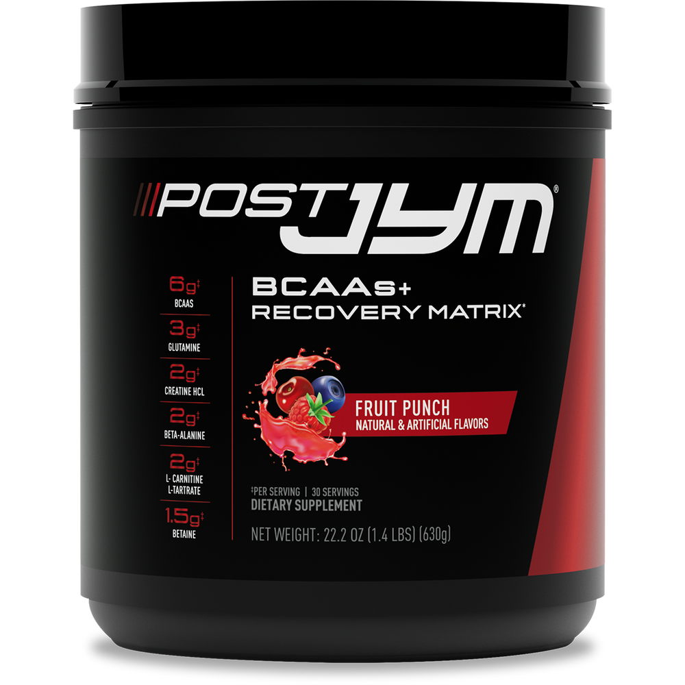 Post JYM BCAAs+ Recovery Matrix Fruit Punch
