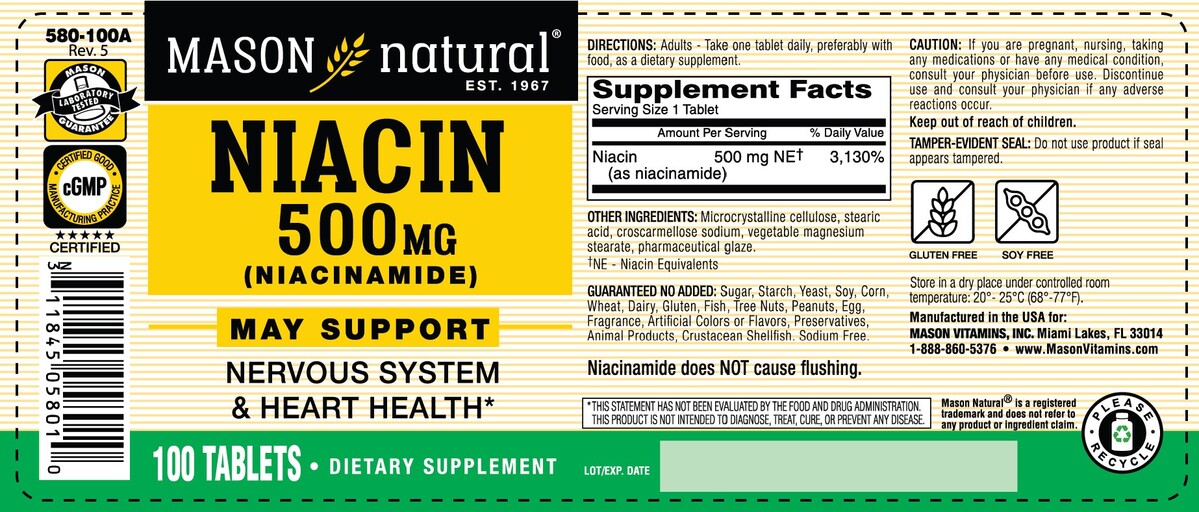 Niacin 500 mg