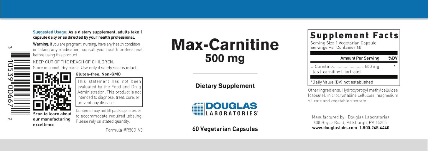 Max-Carnitine 500 mg