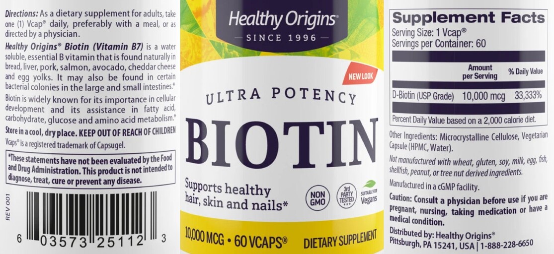 Biotin 10,000 mcg
