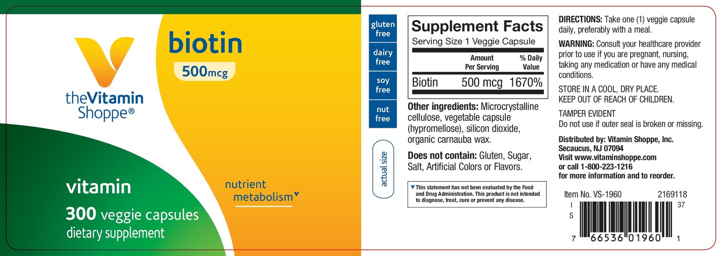 Biotin 500 mcg