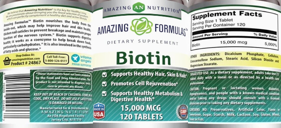 Biotin 15,000 mcg