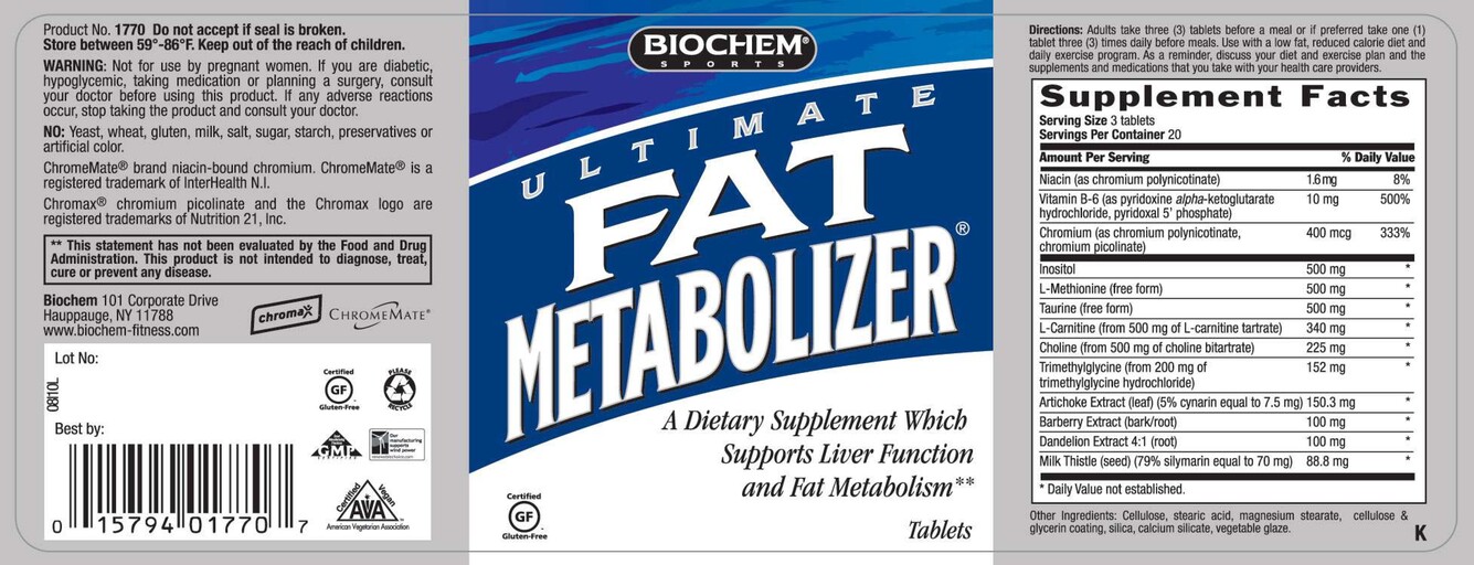Ultimate Fat Metabolizer
