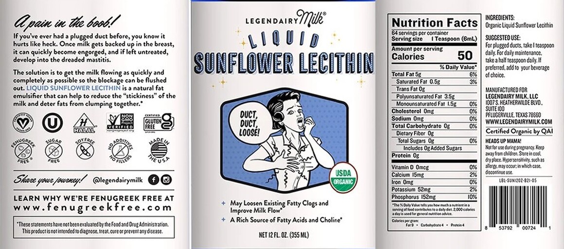 Liquid Sunflower Lecithin