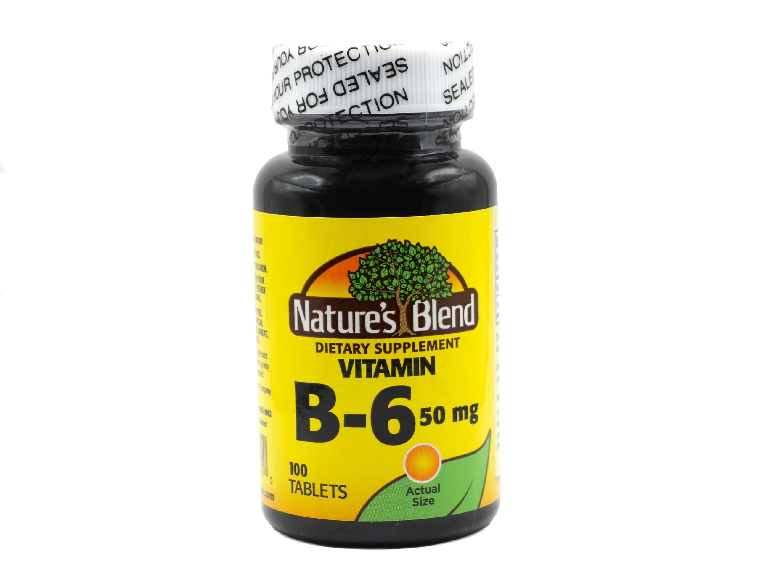Vitamin B-6 50 mg
