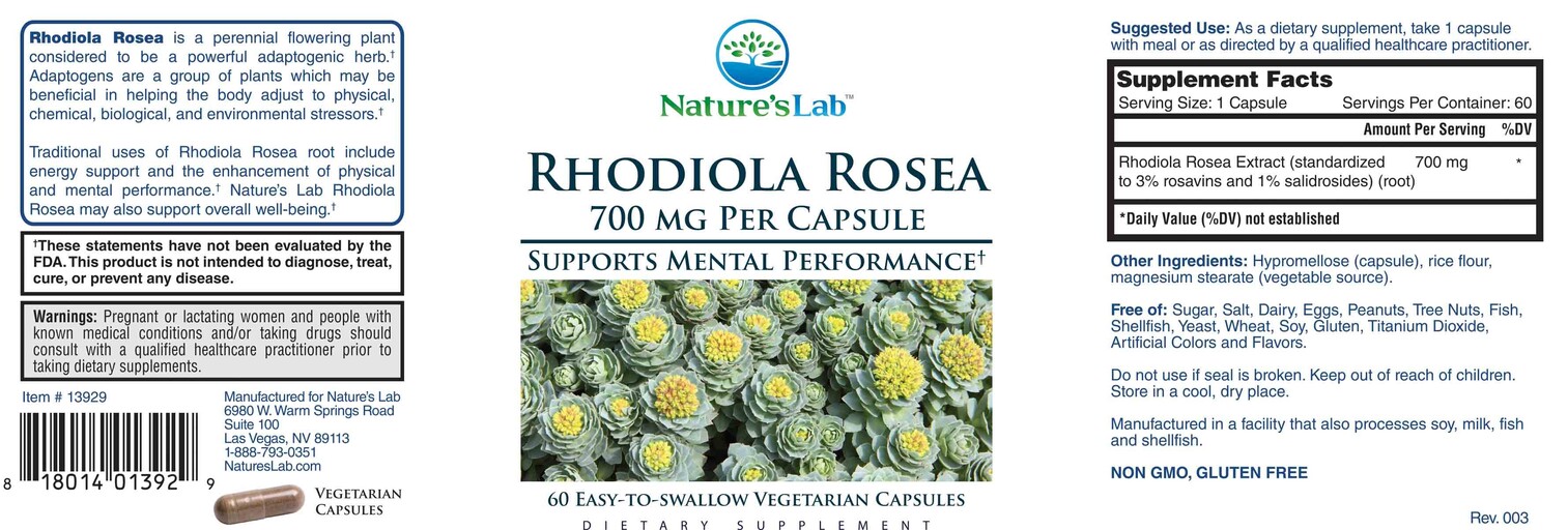 Rhodiola Rosea 700 mg