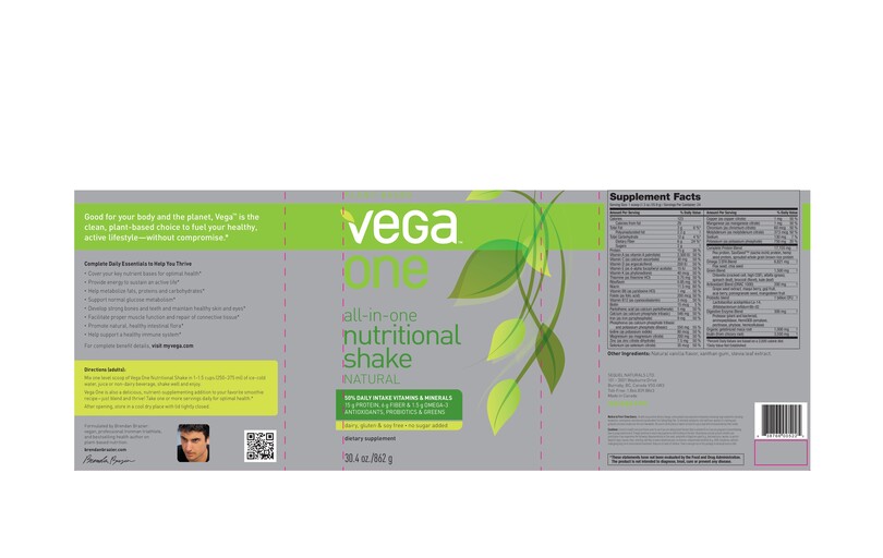 One All-In-One Nutritional Shake Natural
