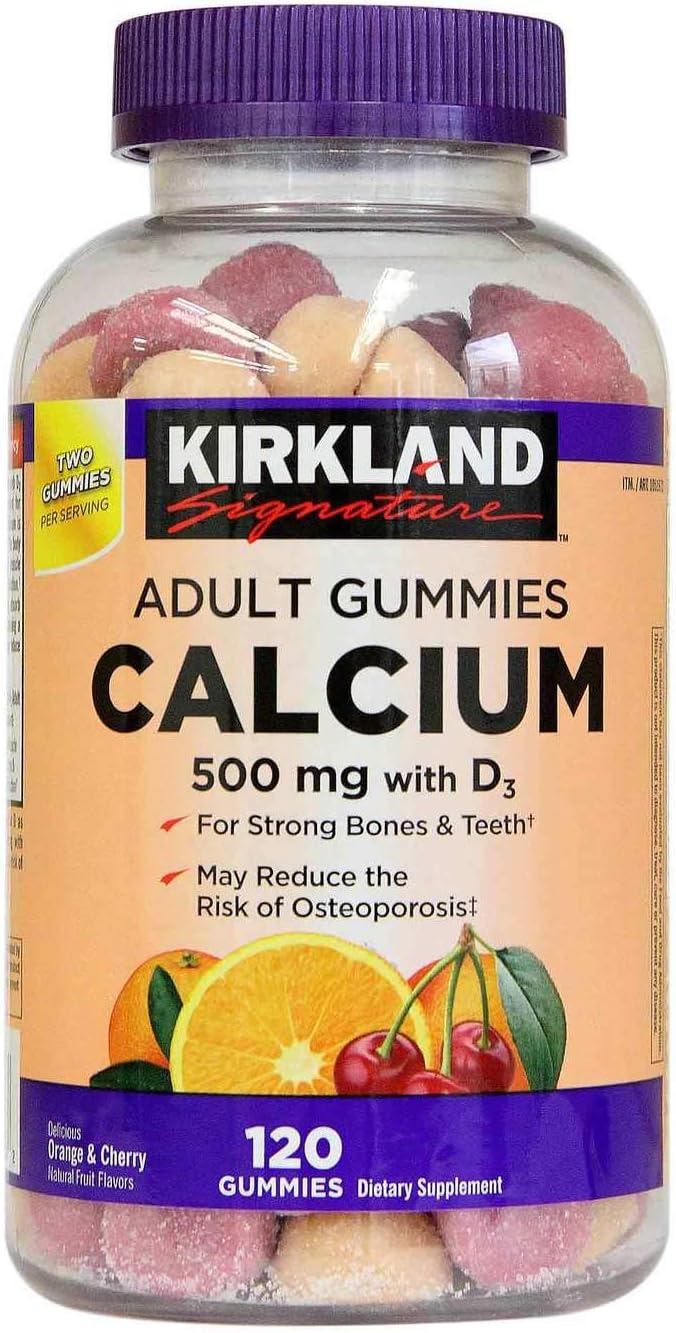 Calcium 500 mg with D3 Adult Gummies