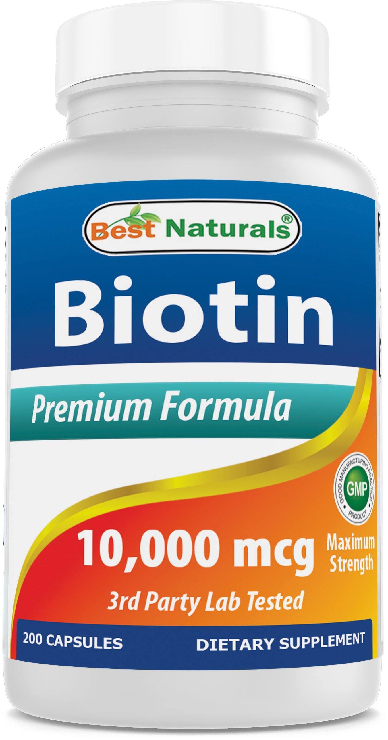 Best Naturals Biotin 10,000 mcg