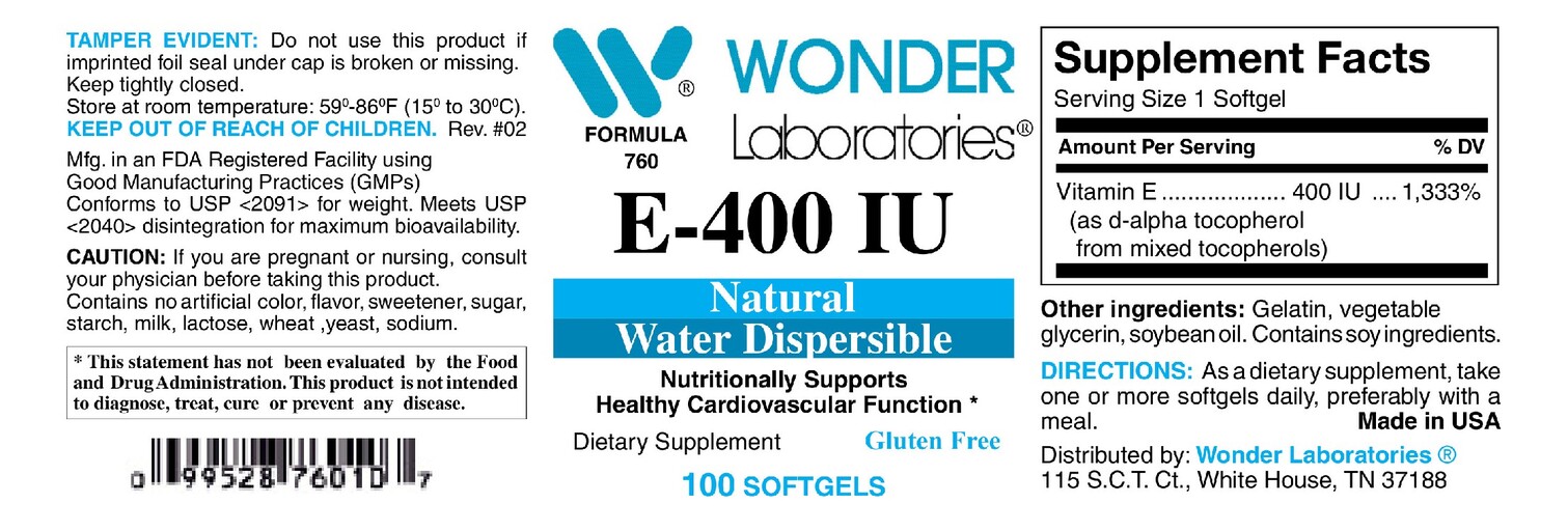 Natural E-400 IU