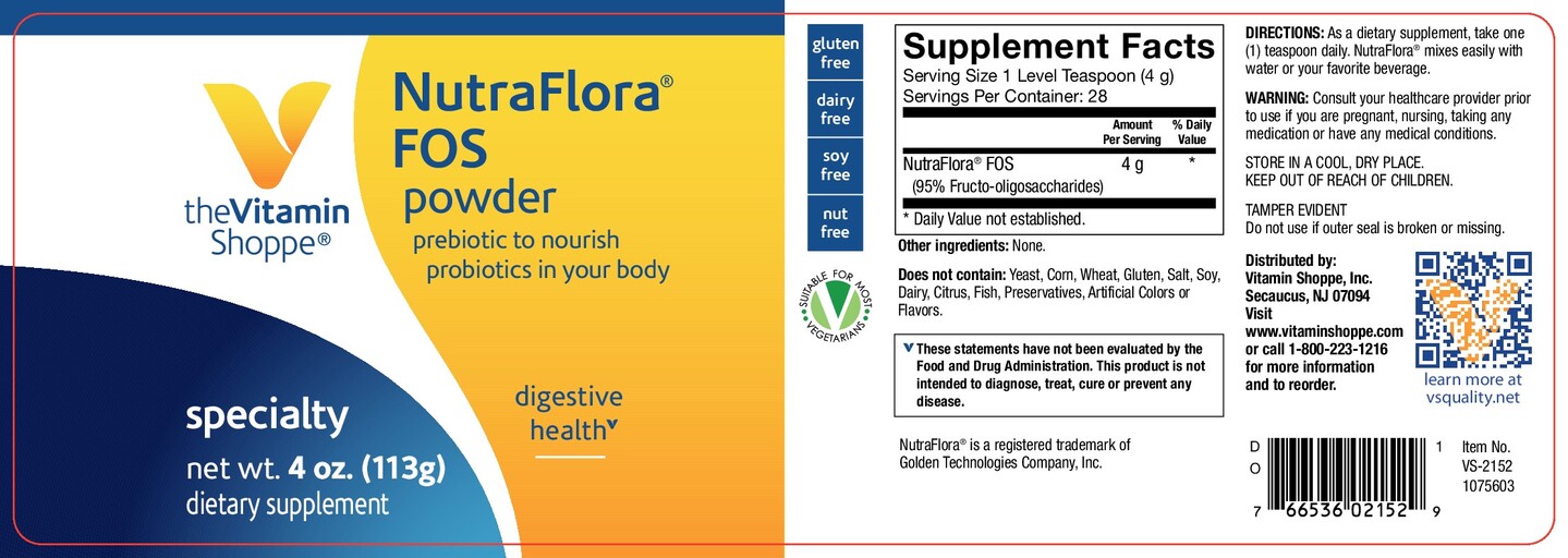 NutraFlora FOS Powder