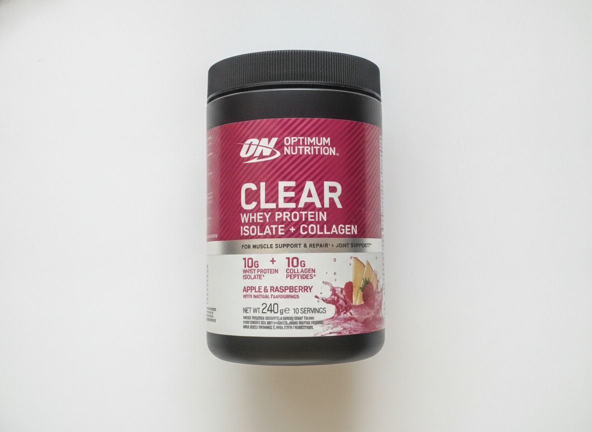 Clear Whey Protein Isolate + Collagen (Apple & Raspberry)