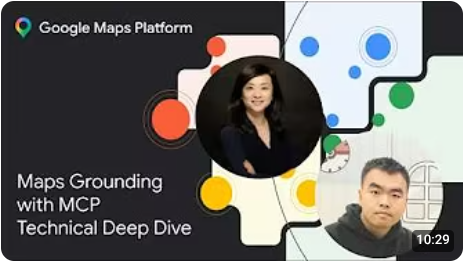 Maps Grounding with MCP