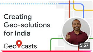 Геопространственные решения для Индии с использованием платформы Google Maps и Gemini.