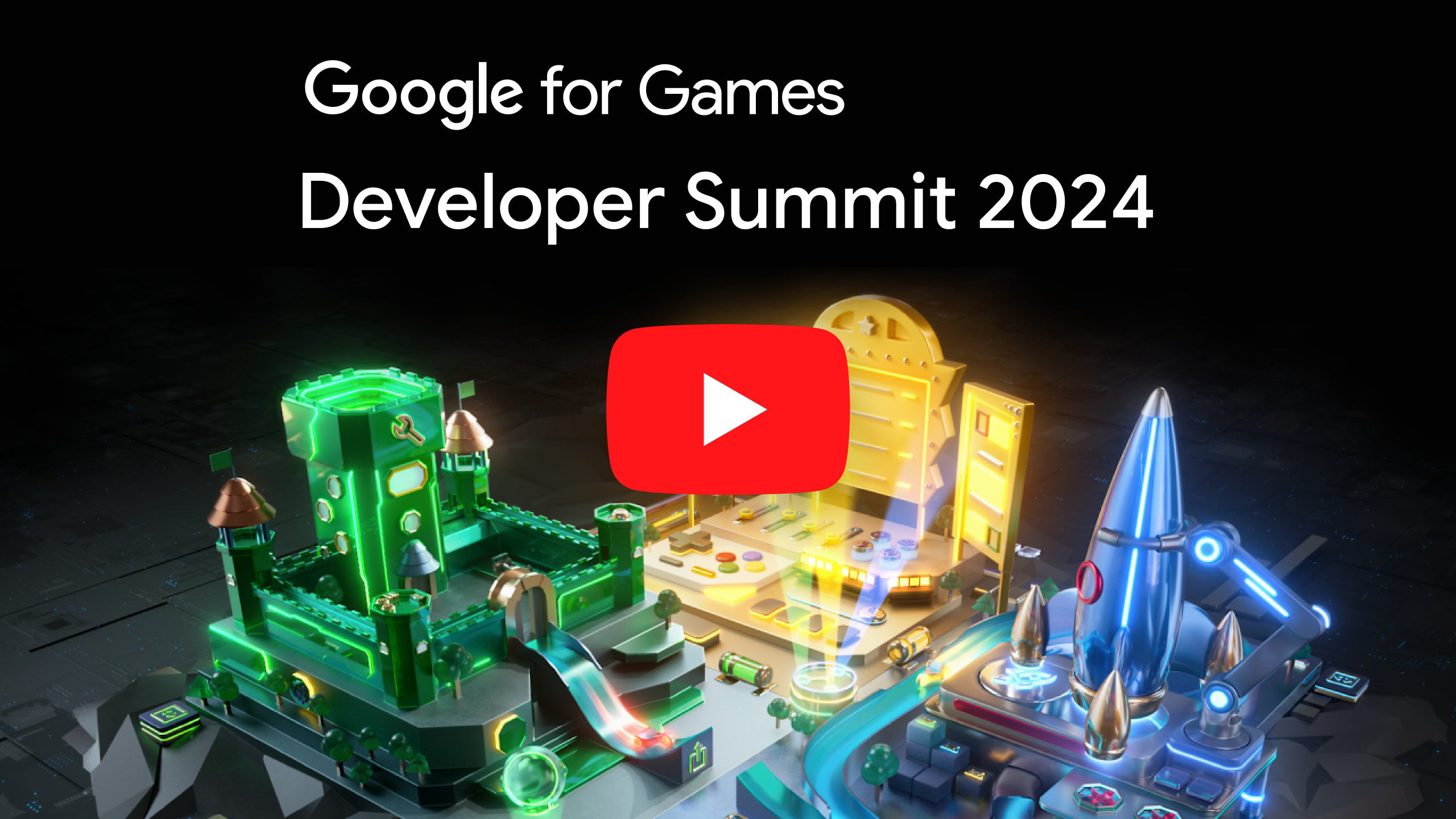 Thumbnail YouTube dari Google for Games Developer Summit 2024