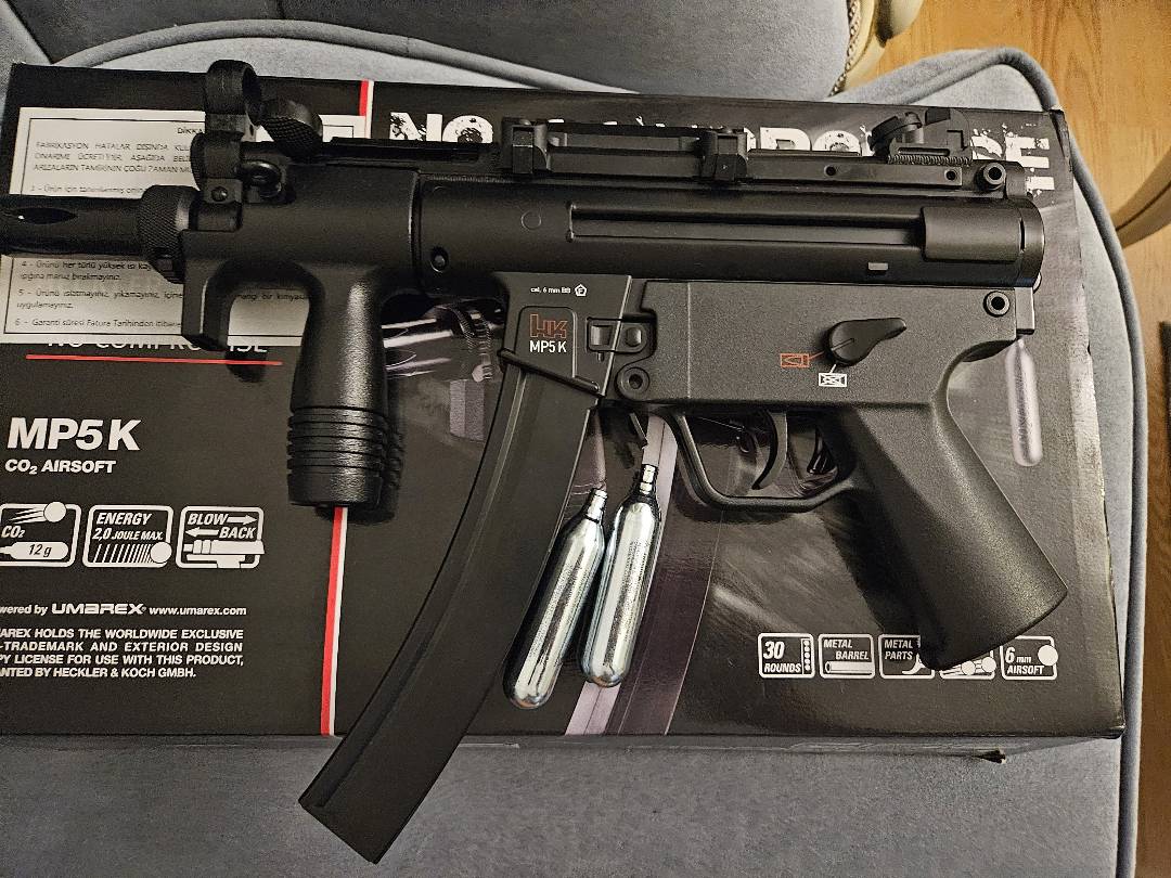 Umarex hk mp5t sifir ayarinda