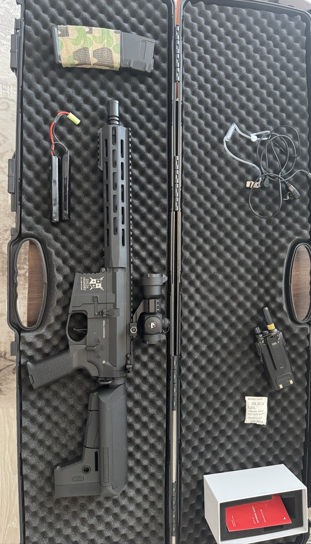 Delta Armory M4 AR15 M-LOK 10'' | Victoptics Red Dot Sight T4 1x28 - RDSL29 | Delta Armory BB 25 gr