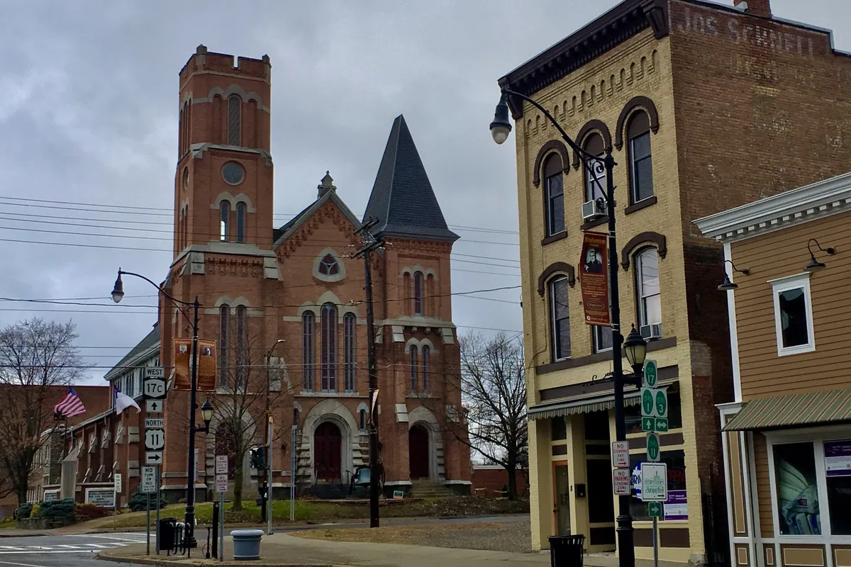 Binghamton - one of the places your quest passes through
