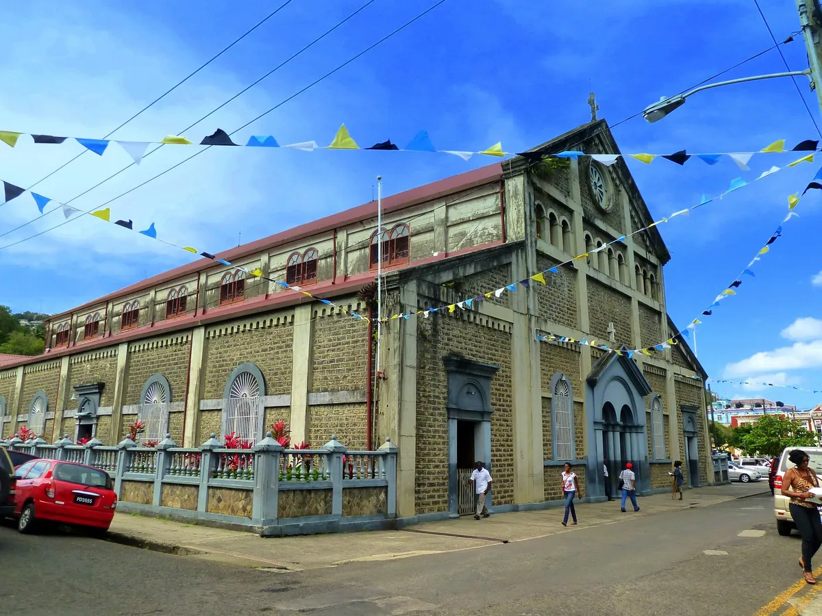 Castries - one of the places your quest passes through