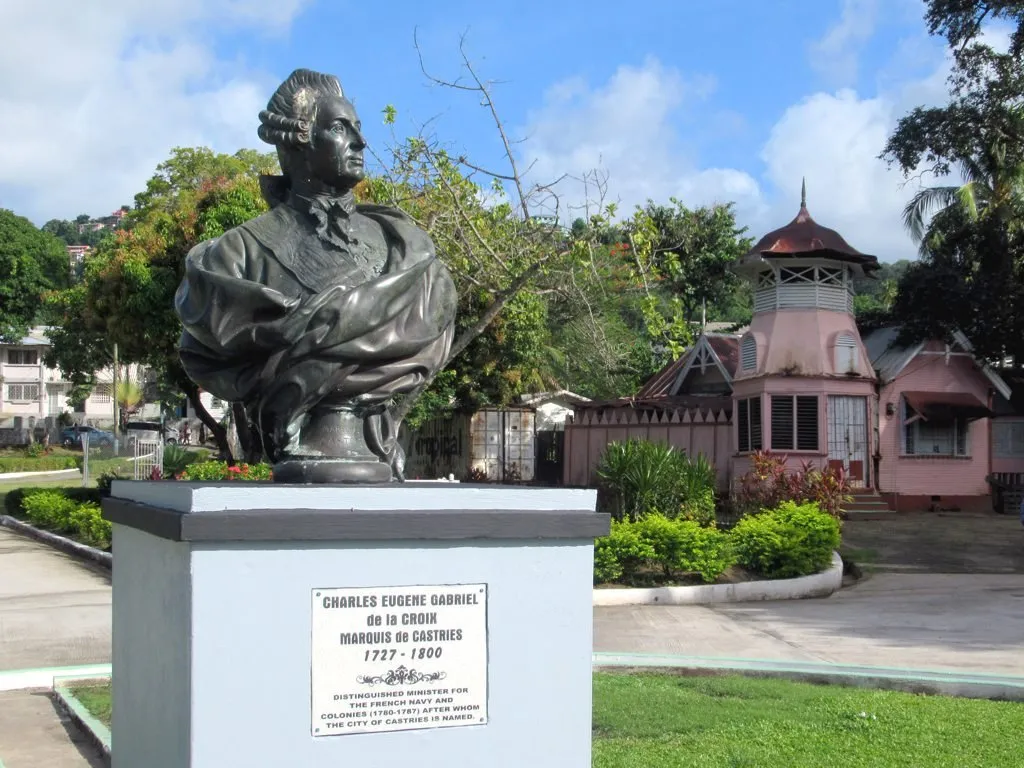 Castries - one of the places your quest passes through