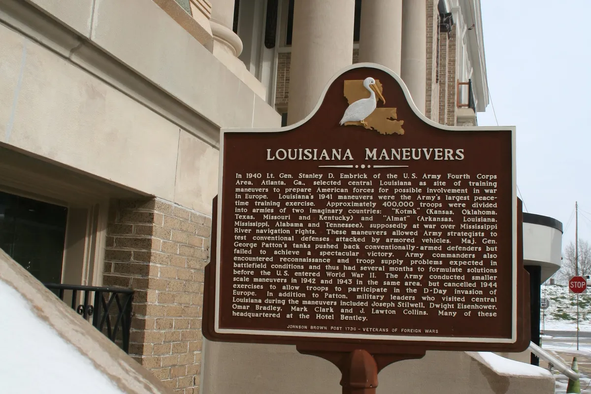 Alexandria (Louisiana) - one of the places your quest passes through