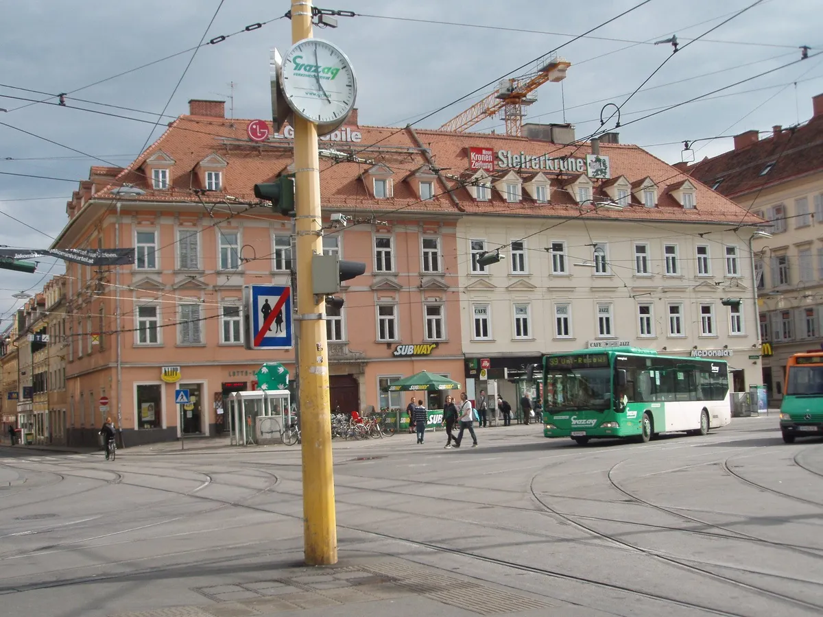 Graz - one of the places your quest passes through