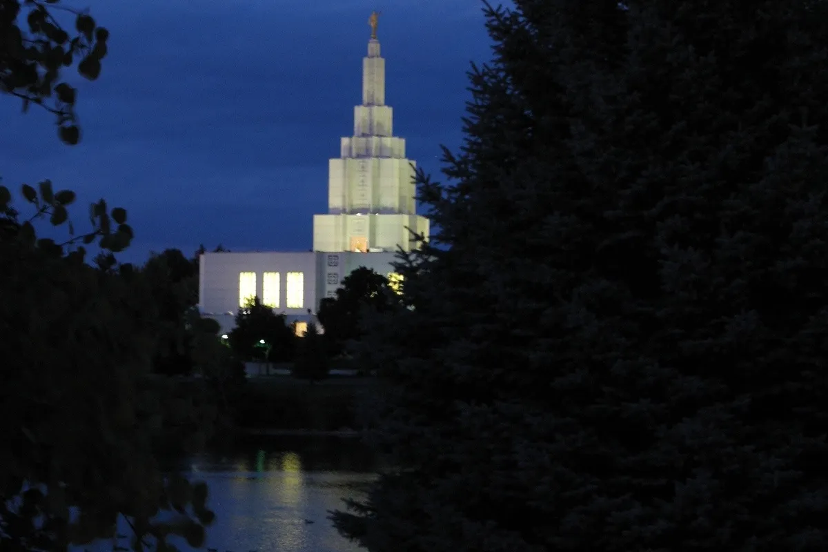 Idaho Falls - one of the places your quest passes through