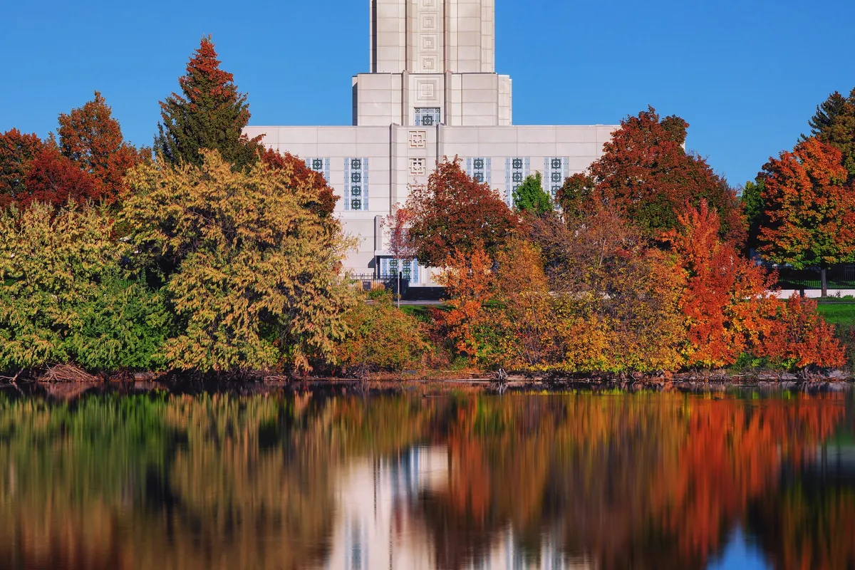 Idaho Falls - one of the places your quest passes through