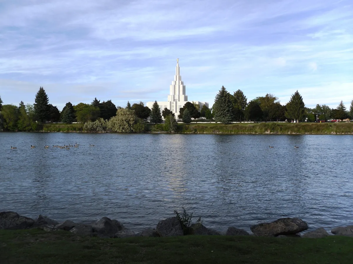 Idaho Falls - one of the places your quest passes through