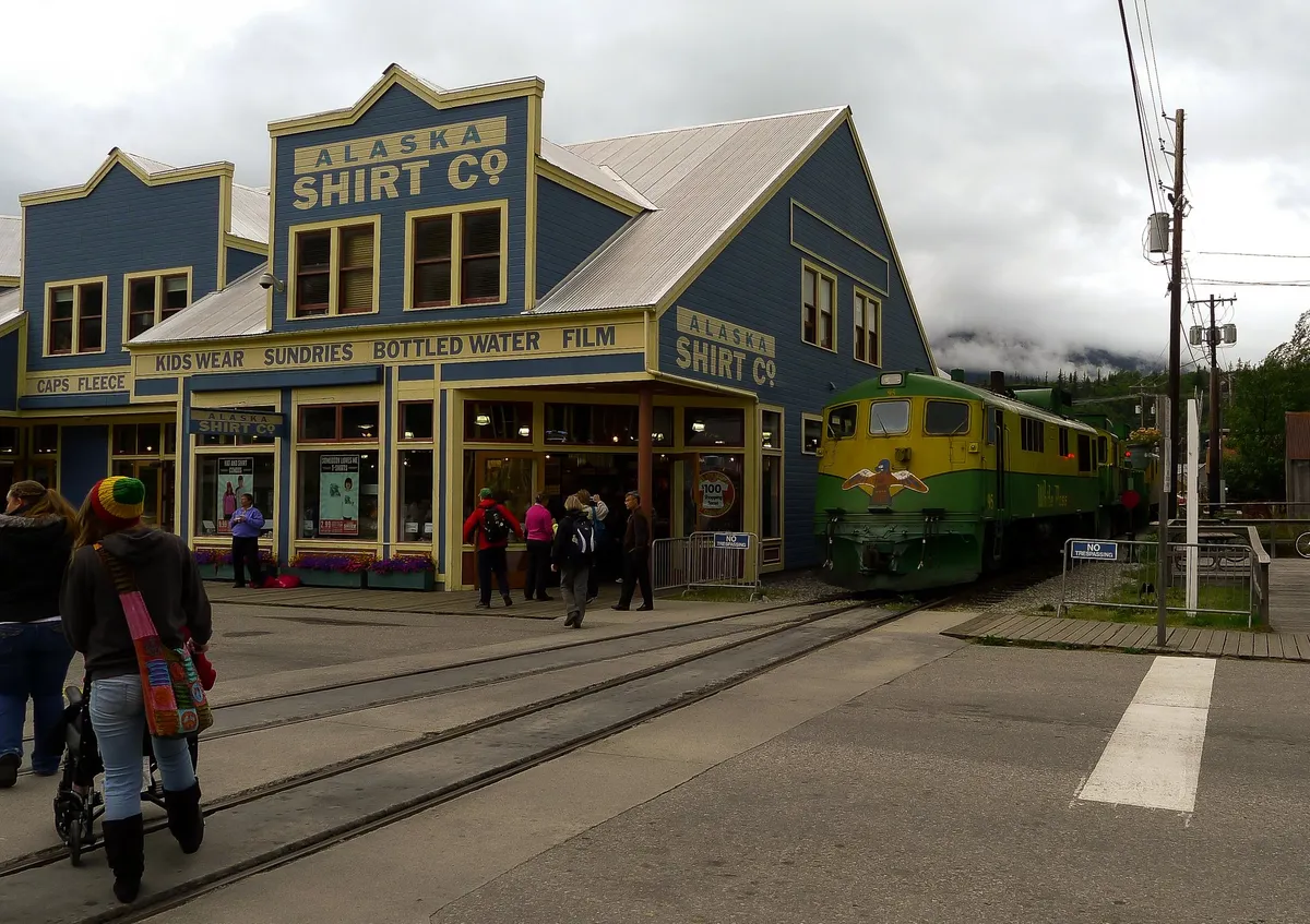 Skagway - one of the places your quest passes through