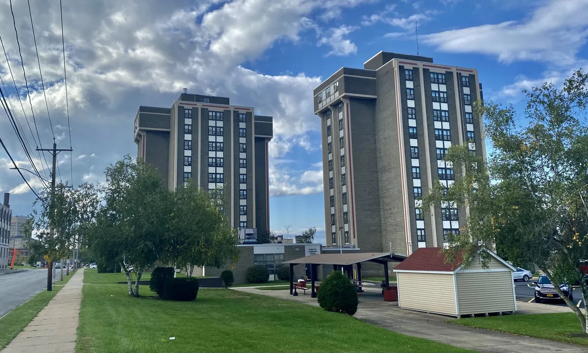 File:Victor A. Perretta Twin Towers, Utica, New York - 20210