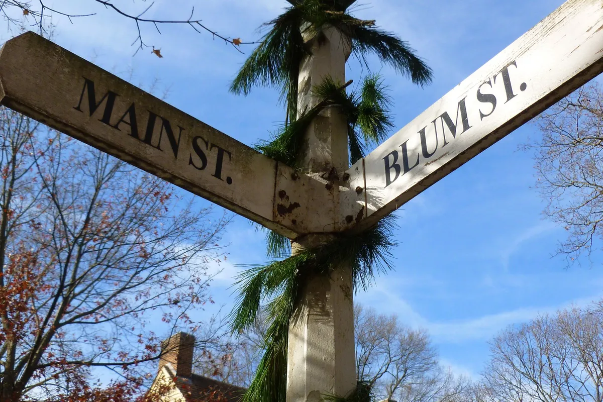 Winston-Salem - one of the places your quest passes through