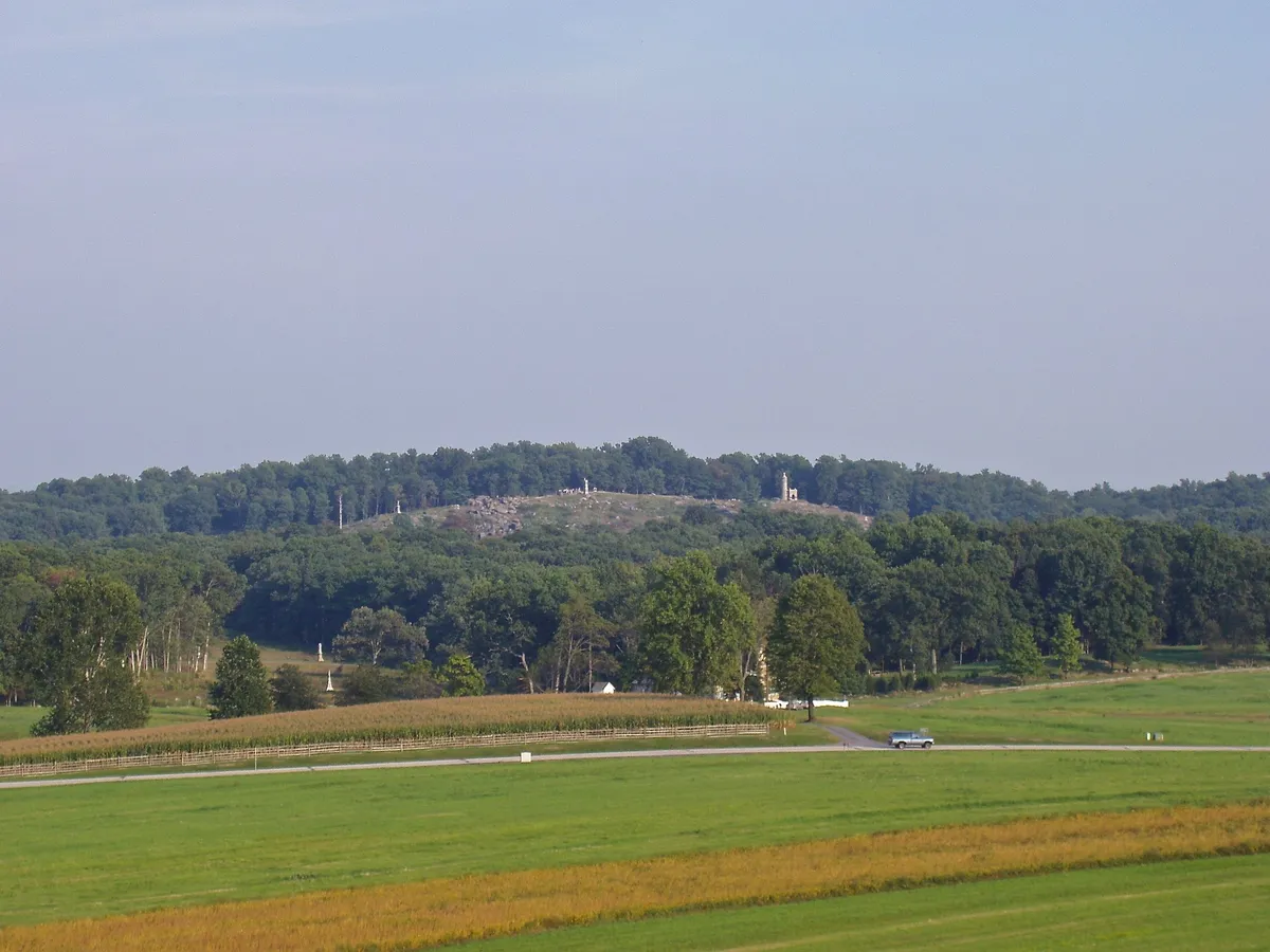 Gettysburg - one of the places your quest passes through
