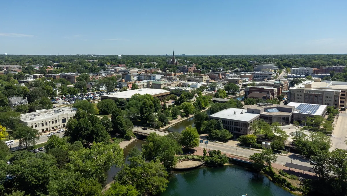 Naperville - one of the places your quest passes through